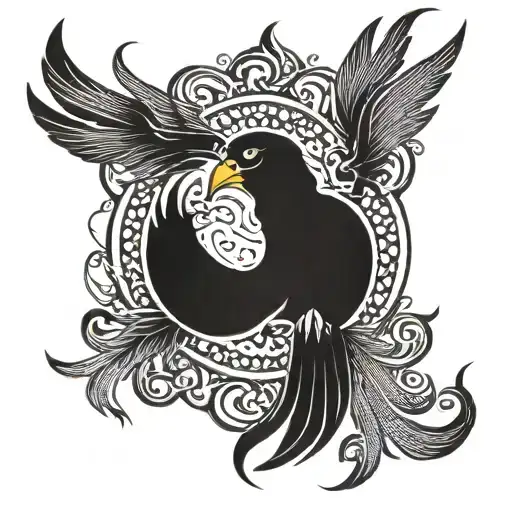 Phoenix And Circle Edge