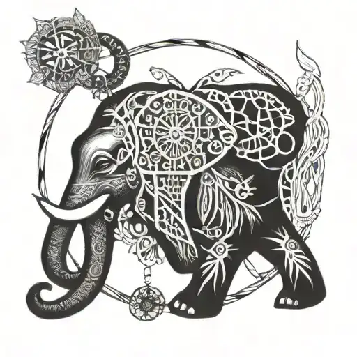 Elephant Key Dreamcatcher