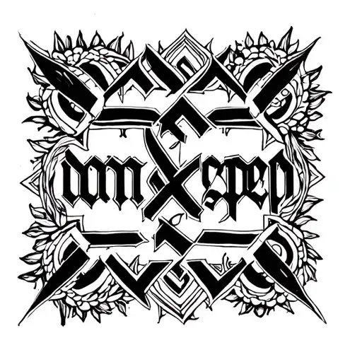 Dom And Steph Names Written With Love Rune