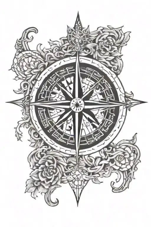 Vegvisir Viking Compass