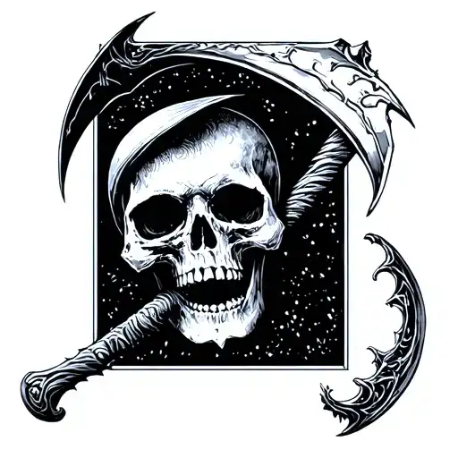 Skull And Scythe