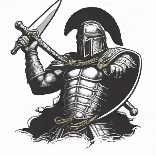 Warrior Soldier Of The Roman Empire