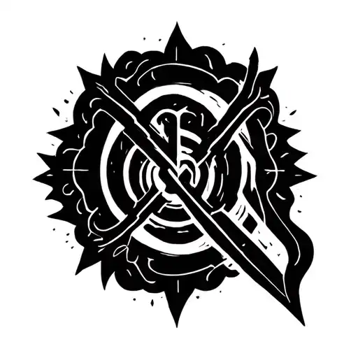 Electrical Symbol Tattoo Design