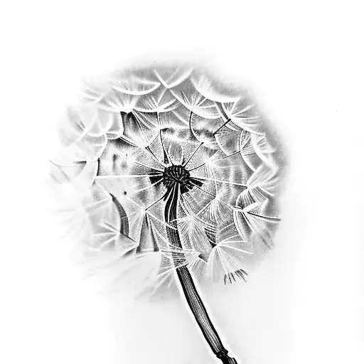 Dandelion With The Name Harley