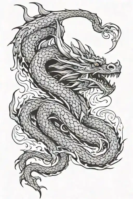 Dragon Breathing Fire