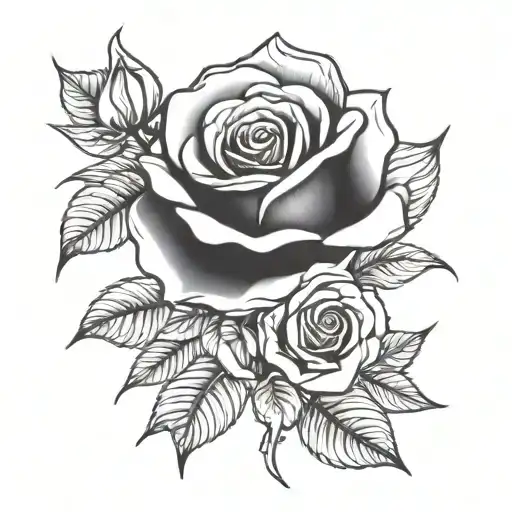 Rose With The Name Emma