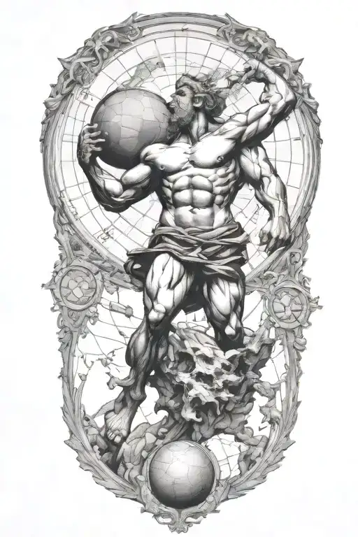 Atlas Carrying The World