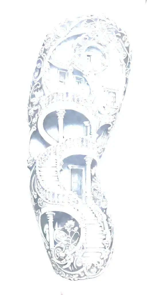 Staircase Circling Around Arm