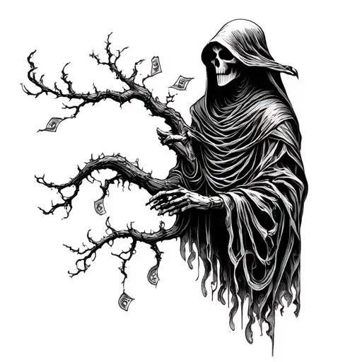 Grim Reaper Money Tree Growing