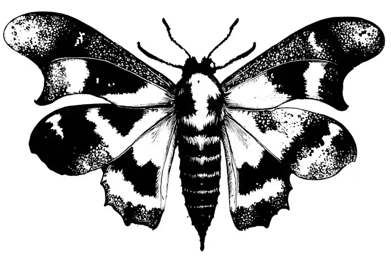 Rorschach Inkblot Moth