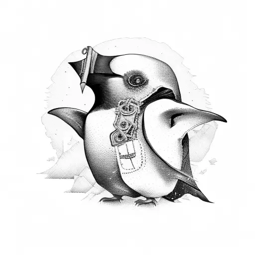 Steampunk Penguin