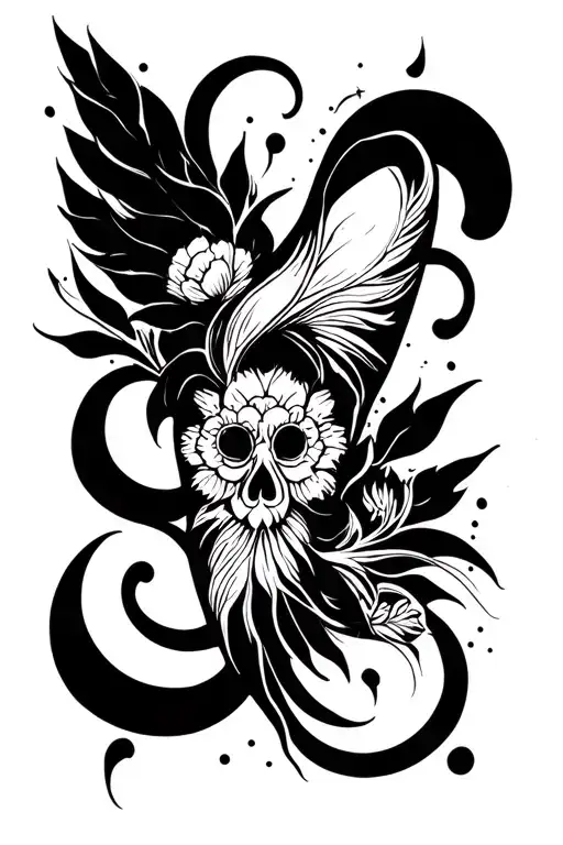 Black Forearm And Upper Arm