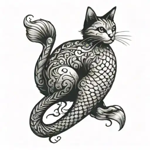 Mermaid Cat