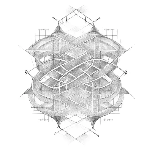 A Dna Double Helix Made Up Of Lines Of Code