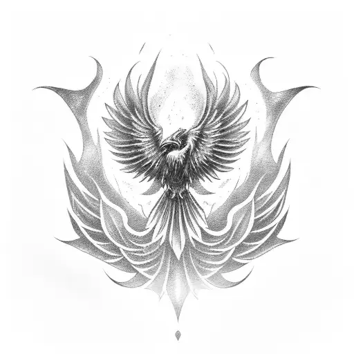Mechanical Phoenix Which Is Symmetrical