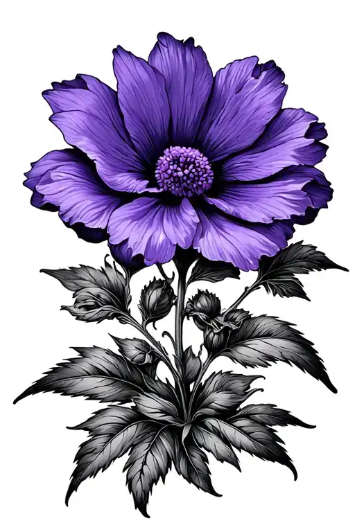 Violet Flower