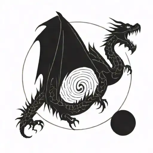 A Circular Dragon That Eats Its Own Tail