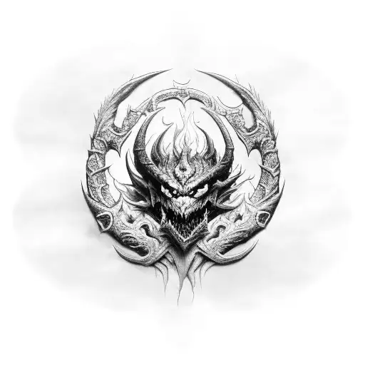 World Of Warcraft Sindragosa Dragon Wrapping Around Arm