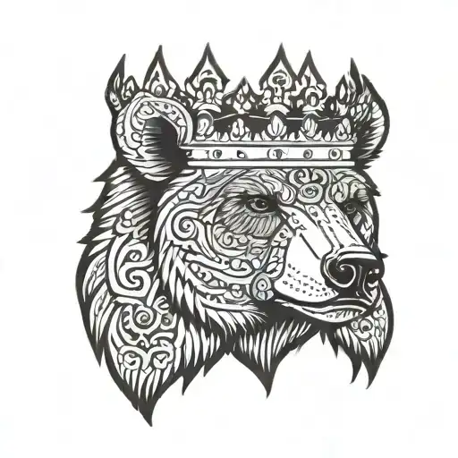 Bear With Crown
