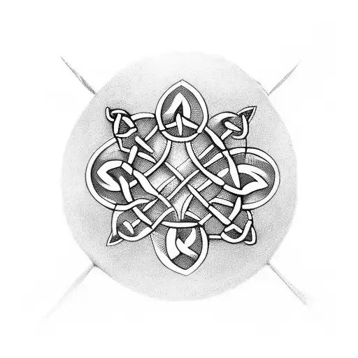 Celtic Chest Tatoo