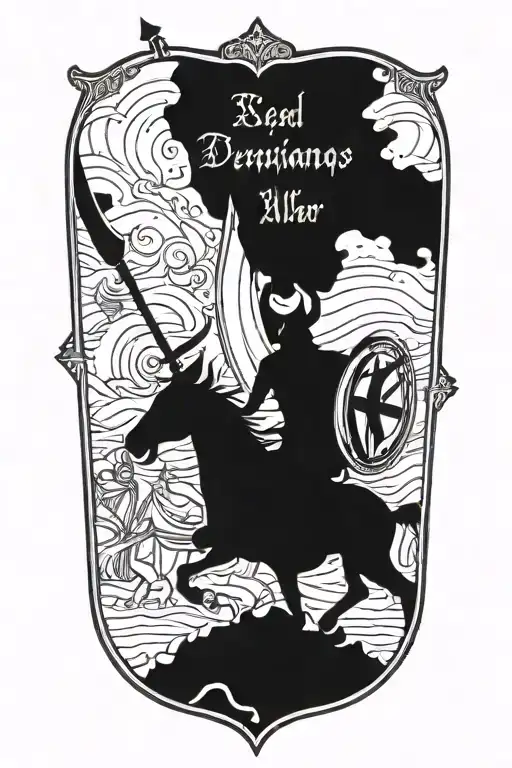 Real Madrid Vikings War Scene Holding A Sign That Says Defendamos El Trono Conquistamos La Gloria