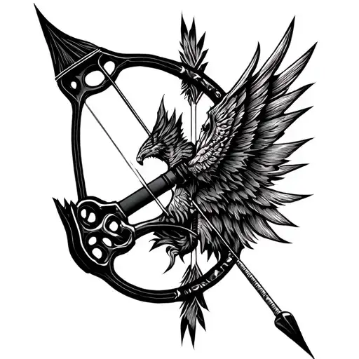 Arrow Leaving Compound Bow