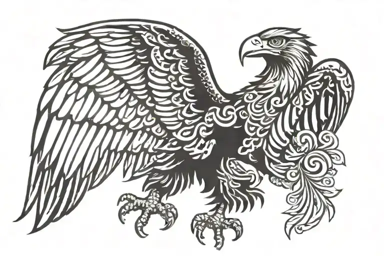 Traditional Eagle Resembling German Eagle