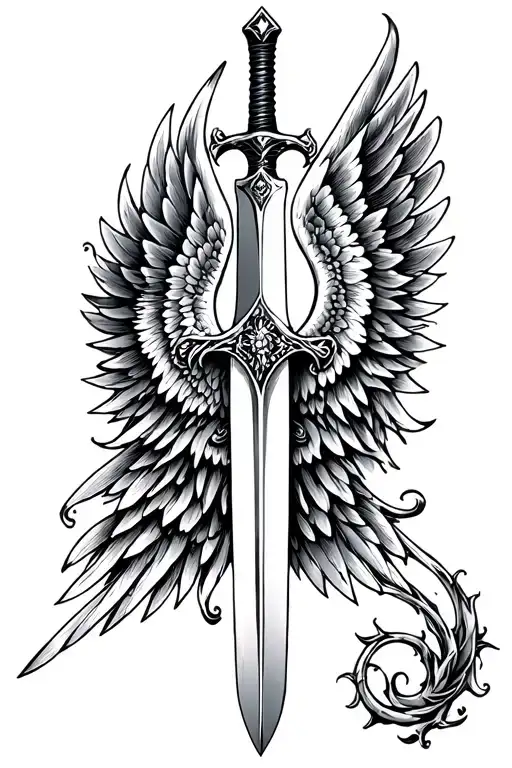 Sword With Wings