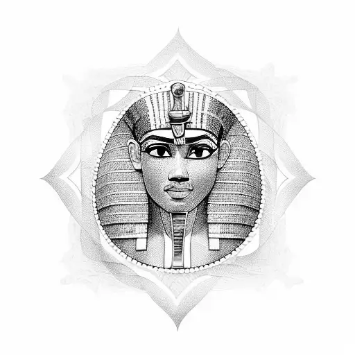 Egyptian Tattoo With Armenian Inpiration