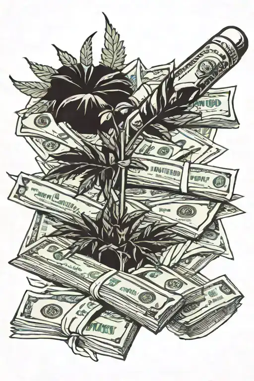 Money Time Weed Joint