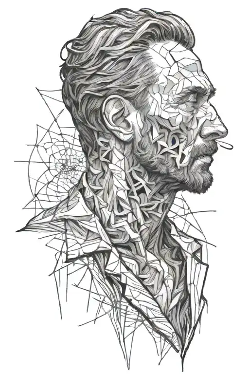 Van Gogh Painting Of Anxiety With Lots Of Line