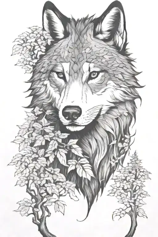 With Trees In Background