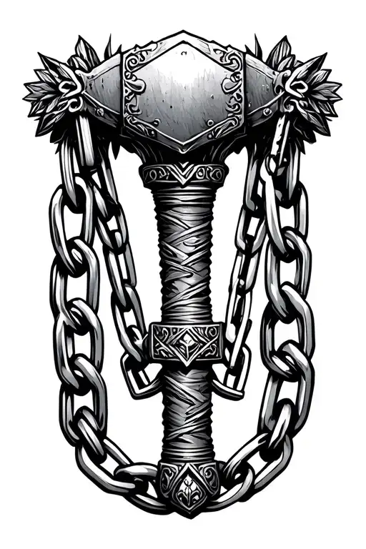 Mace On Chain With A Handle