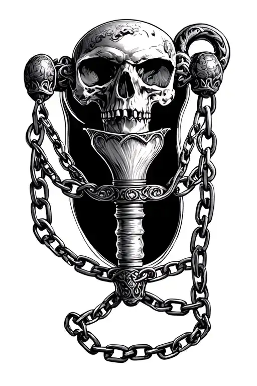 Mace On Chain With A Handle