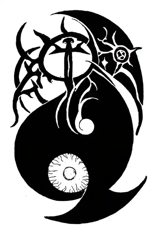Wiccan Symbol Sun And Moon 2006