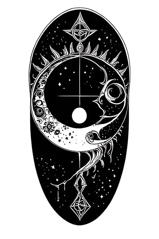 Wiccan Symbol Sun And Moon 2006