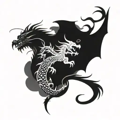 Sky And Dragon Myth