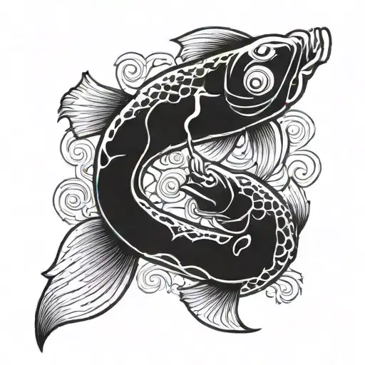 Koi Fish Yin Yang