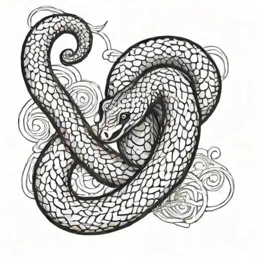 A Sleeve Snake Design
