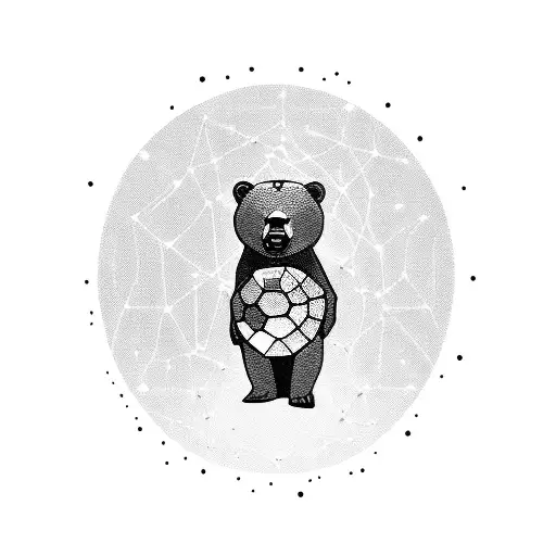 Dancing Bear With Disco Ball