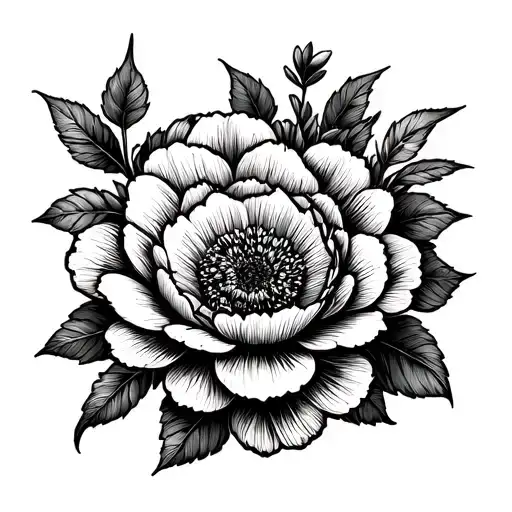 The Word Sonder But O Is Flower Blooming