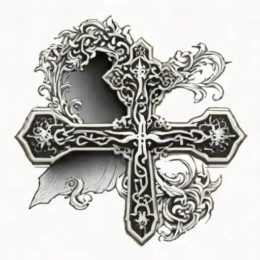 Tosatto Across The Back With One Of The Ts As A Christian Cross