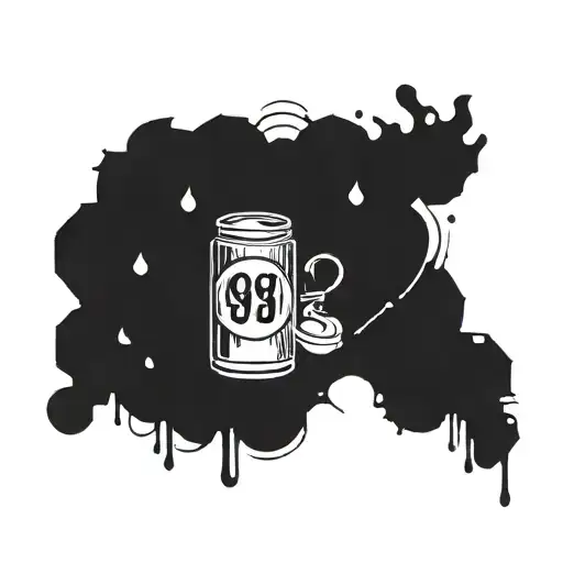 Juice Wrld 999 In A Circle With The 9 Wrapping Eachother