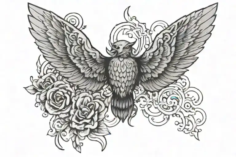 Animal With Wings Holding