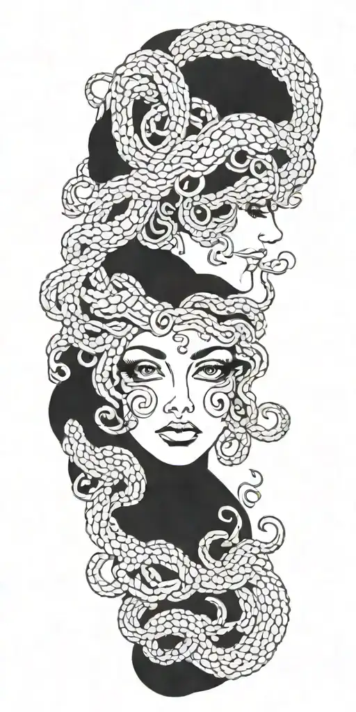 Sexy Medusa Head