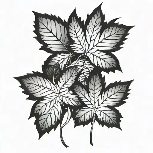 Marihuana Leaf Smoke Background