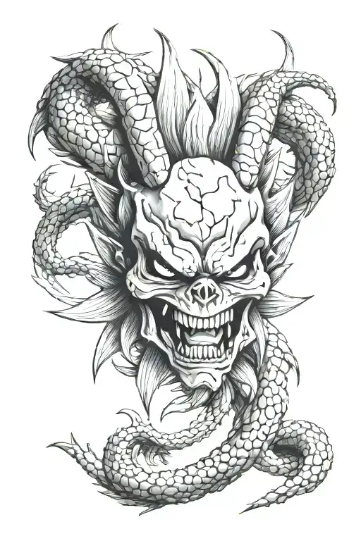 Skull Dragon Ball Z