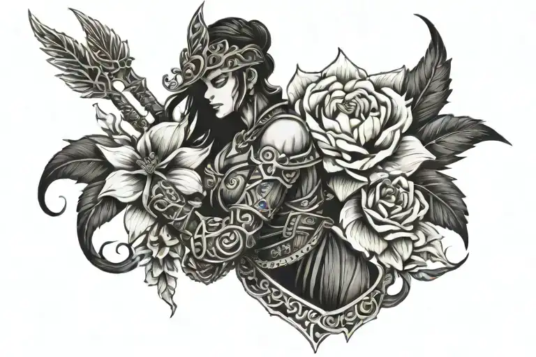 Female Warrior Flower