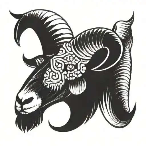 Aries Goat Horns
