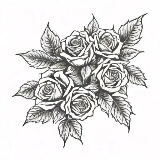 Roses Made From Money